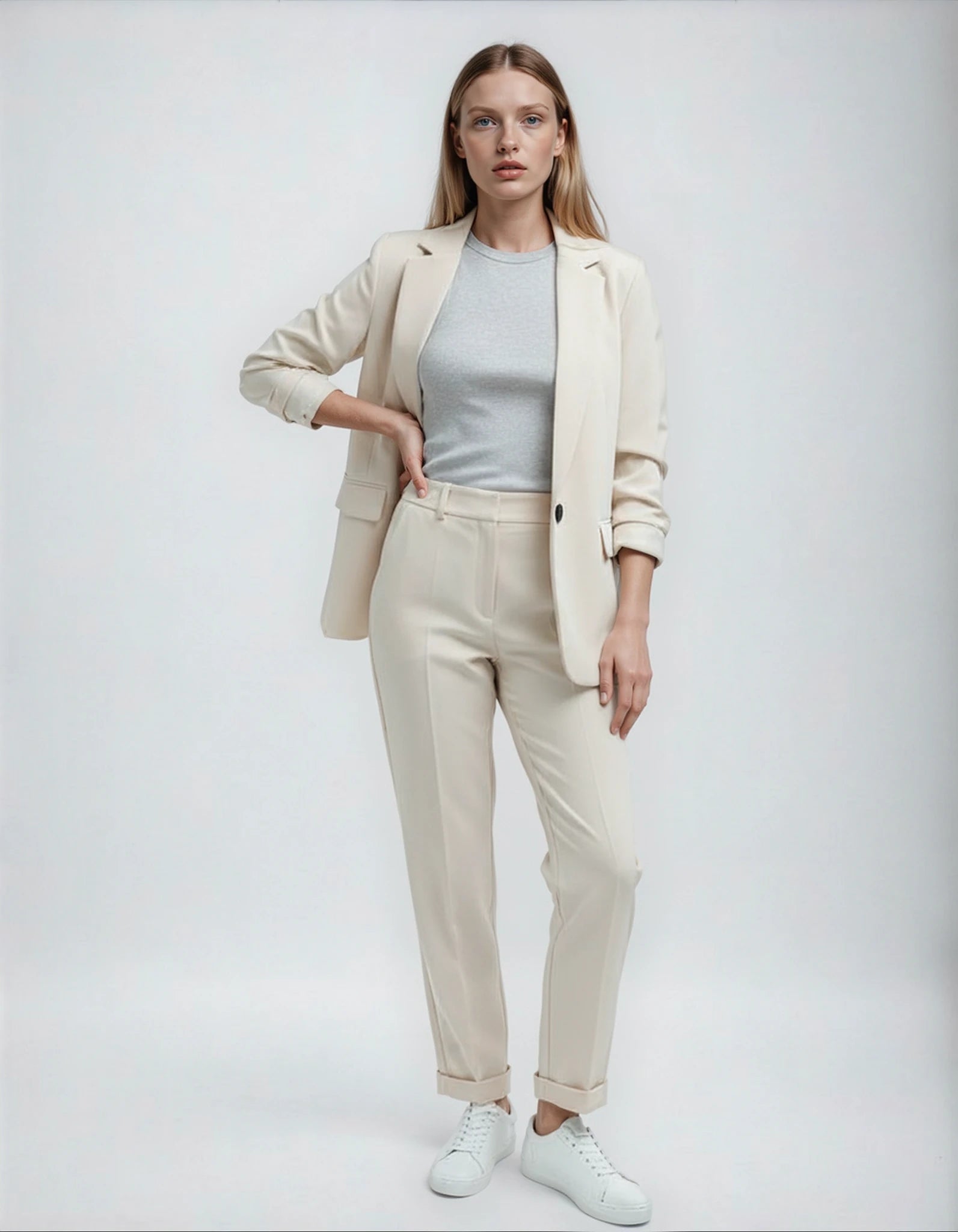 Viktoriya - Two-Piece Blazer and Pant Set