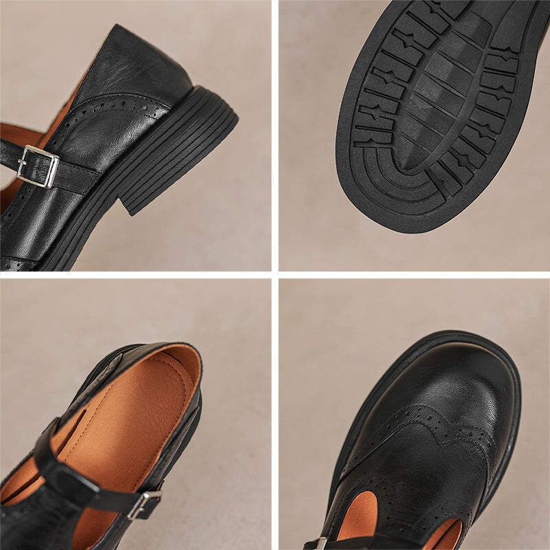 Mattea | Elegant Mary Janes Made Of Vegan Leather