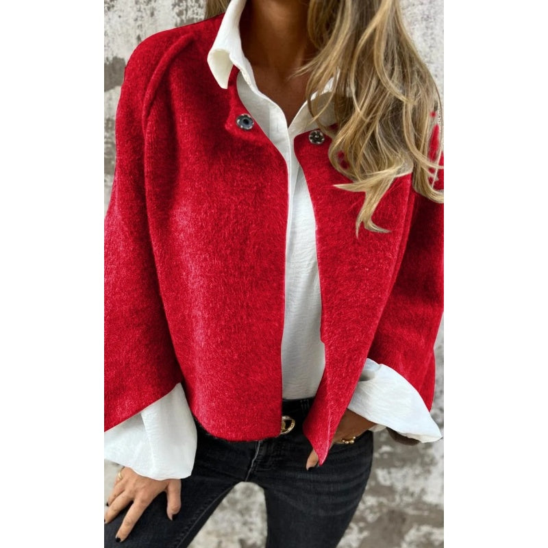 Elise - Short jacket with chic flared sleeves