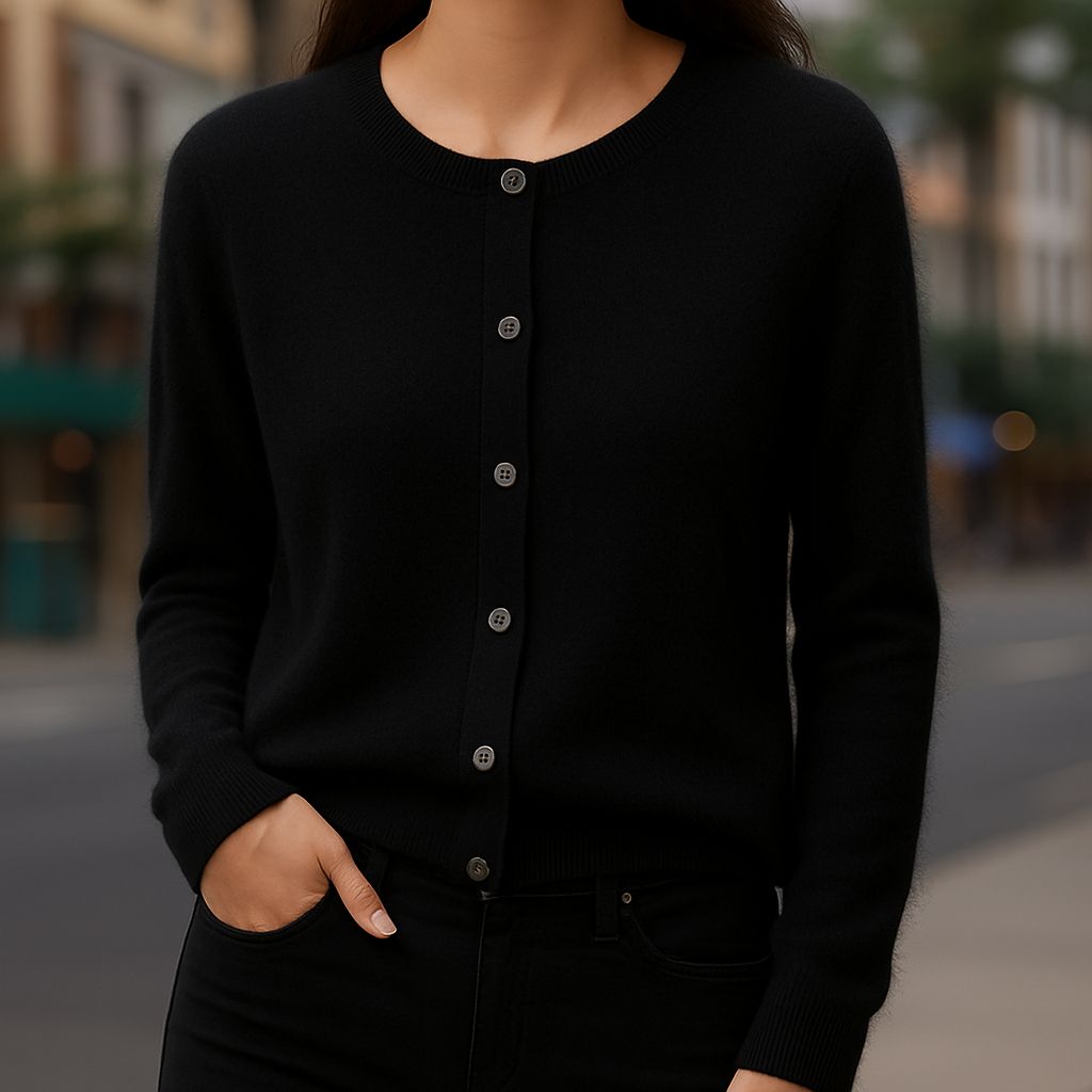 Celeste | Classic Button-Up Cardigan