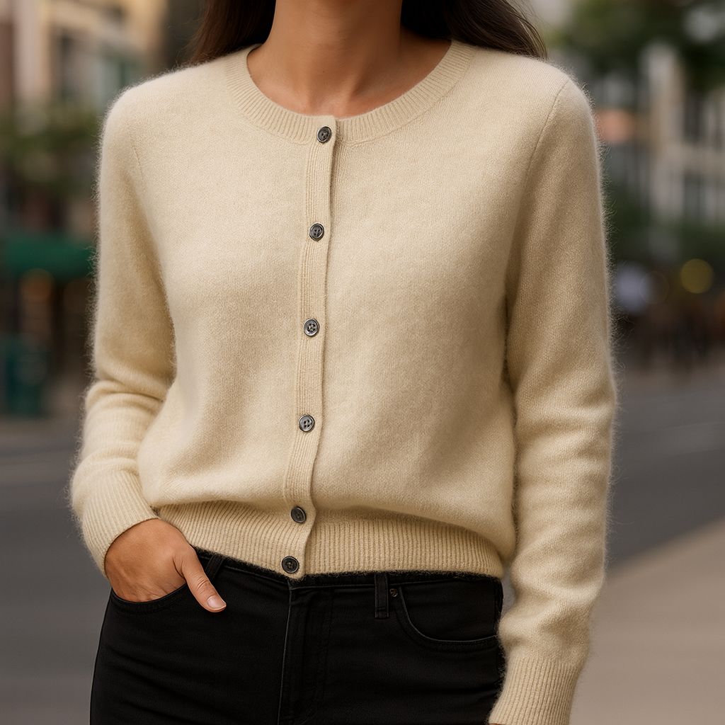 Celeste | Classic Button-Up Cardigan