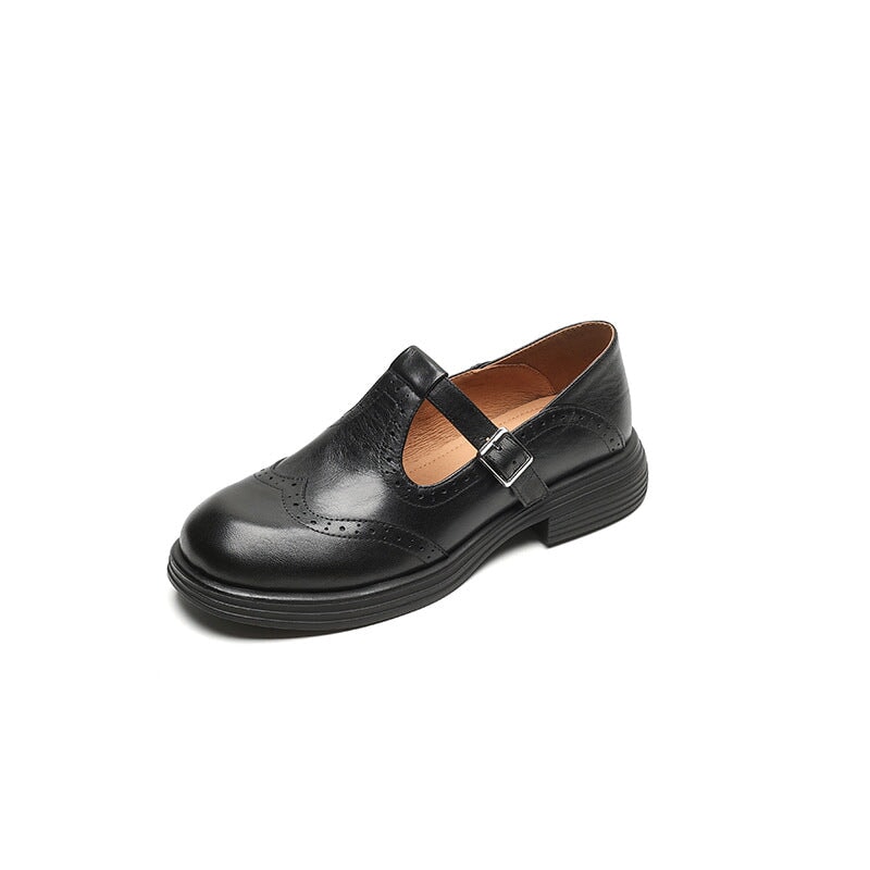Mattea | Elegant Mary Janes Made Of  Vegan Leather