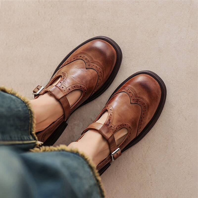Mattea | Elegant Mary Janes Made Of  Vegan Leather