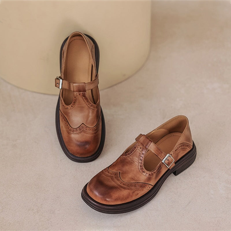 Mattea | Elegant Mary Janes Made Of  Vegan Leather