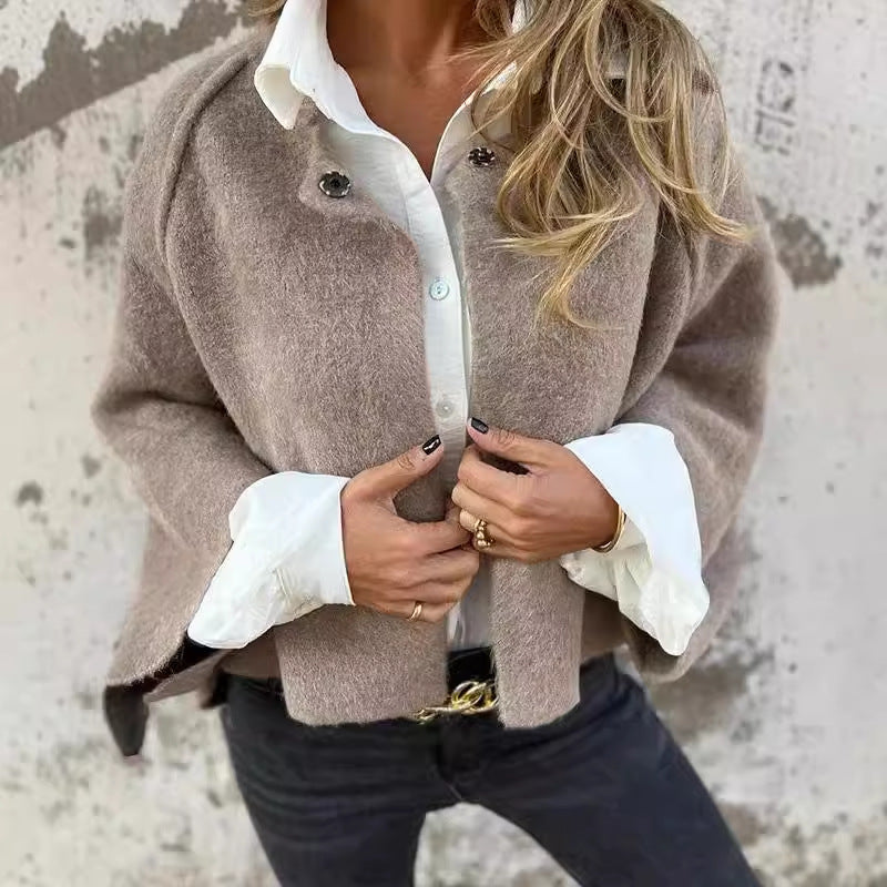 Elise - Short jacket with chic flared sleeves